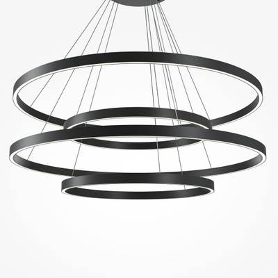 Подвесной светильник Rim 3000-4000К 165Вт, MOD058PL-L174BK. TM Maytoni