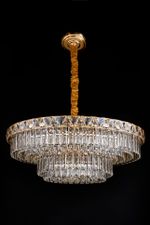 Люстра подвесная Normandie Gold FL1084-21P, E14х21