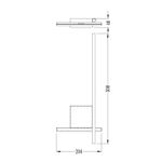 Декоративная подсветка Arte Lamp DECADE A2127AP-8BK, 1хLED