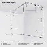 Mini Magnetic Соединительная планка для шинопровода 1 шт. 85176/00