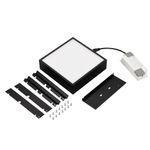 Светильник DL-GRIGLIATO-S140x140-18W Warm3000 (BK, 100 deg, 230) (Arlight, IP40 Металл, 5 лет)