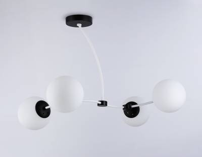 Подвесной светильник TR2542/4 WH/BK белый/черный E27/4 max 60W 700*450*450