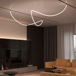Подвес-держатель в шинопровод (трек) Linea Optima Для гибкого неона Loop A492206