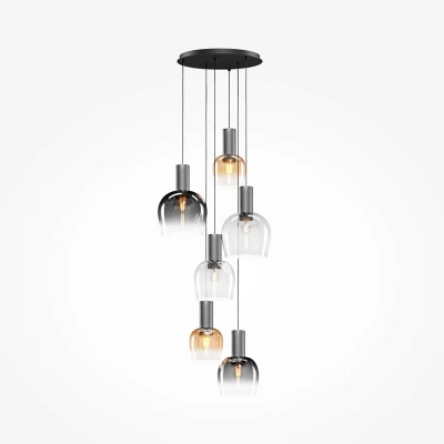 Подвесной светильник Повседневний образ / Smart Casual E27х6, MOD414PL-06B. TM Maytoni