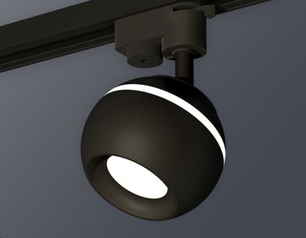 Комплект трекового светильника XT1102041 SBK черный песок MR16 GU5.3 LED 3W 4200K (A2521, C1102, N7021)