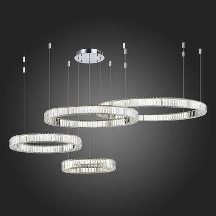 SL1622.103.04 Люстра подвесная ST-Luce Хром/Прозрачный LED 1*190W 4000K