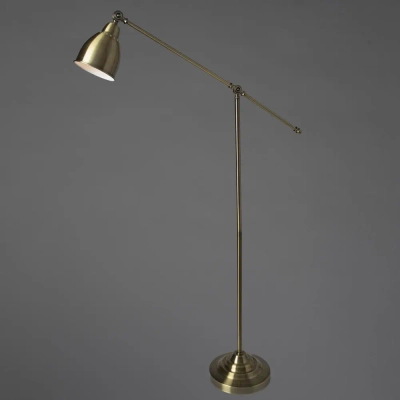 Торшер Arte Lamp BRACCIO A2054PN-1AB, 1хE27