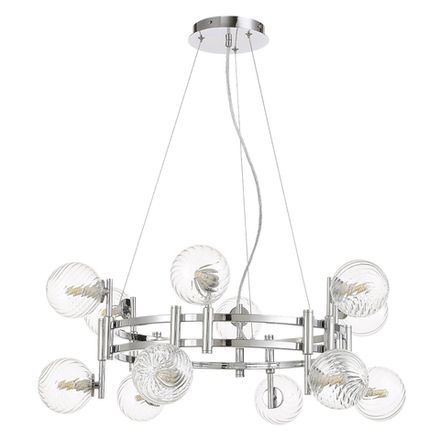 Люстра Crystal Lux LUXURY SP12 CHROME 2271/312