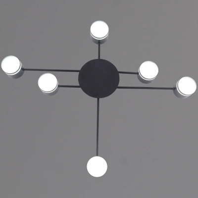 56730-0.3-06 GX53 GREY светильник потолочный Reluce, GX53х6