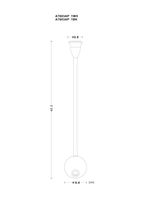 Бра Arte Lamp TWIST A7603AP-1BK, LED