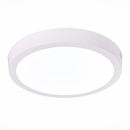 ST112.532.18 Светильник настенно-потолочный Белый LED 1*18W 3000K 1 225Lm Ra80 120° IP20 D210xH28 90-265V