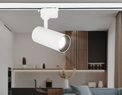 Cветильник светодиодный трековый GL5821 WH белый LED 15W 4200K 24°