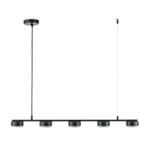 8117/5 COMFI LN26 236 черный, металл Подвесной светильник LED GX53 5*7W 220V TORINA
