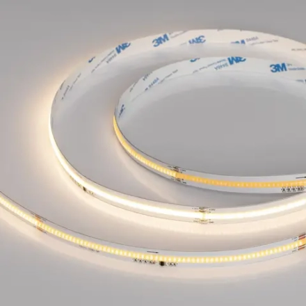 Лента SPI-COB-X378-12mm 24V Warm3000-PX63-BPT (7 W/m, IP20, 5m) (Arlight, бегущий огонь)