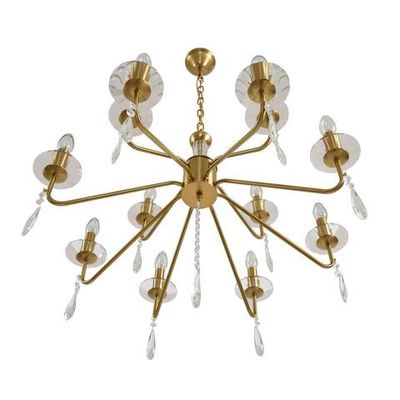 8319/12 CLASSI LN26 077 шампань/прозрачный, металл/хрусталь Люстра E14 12*40W 220V SEVERINA