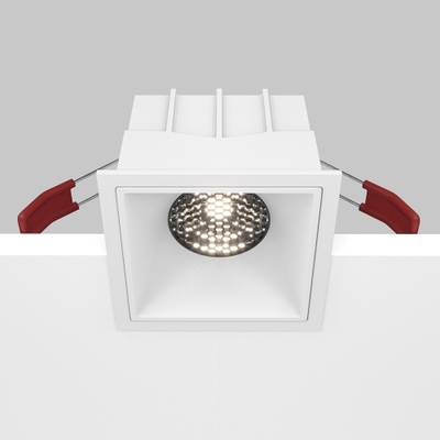 Встраиваемый светильник Alfa LED 4000K 1x15Вт 36° DL043-01-15W4K-SQ-W. TM Maytoni