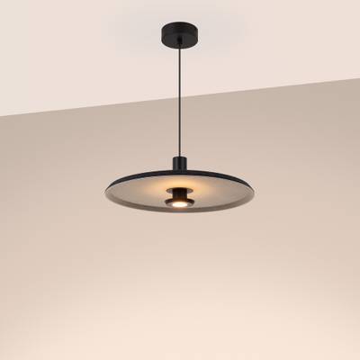 Светильник SP-KOTARO-R450-12W Warm2700 (BK-GR, 36 deg, 230V, TRIAC) (Arlight, IP20)