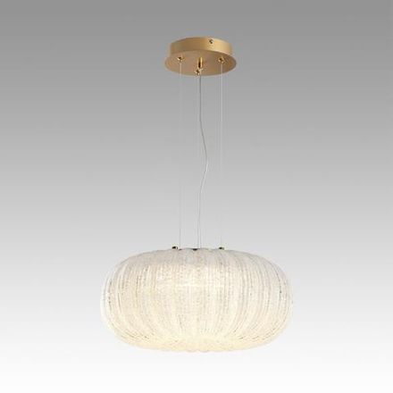7720/36L PIKO LED SN 42 Светильник металл/стекло/прозрачный/золотой LED 36Вт 3000-6500K D400 IP20 пульт ДУ ANGELO