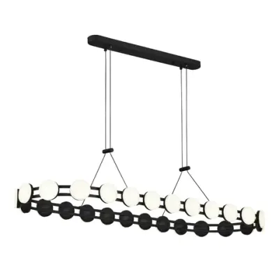 SL6610.403.26 Светильник подвесной ST-Luce черный/белый LED 1*50W 4000K