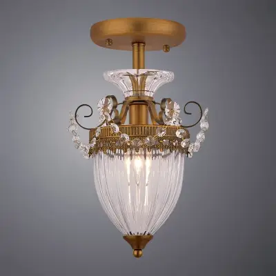Потолочный светильник Arte Lamp SCHELENBERG A4410PL-1SR, 1хE14