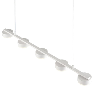 8265/5 COMFI LN26 234 металл, белый Светильник подвесной GX53 LED 5*7W 220V TORINA