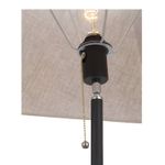 SLE302.405.01 Торшер ST-Luce Черный, Коричневый/Бежевый E27 1*40W (из 2-х коробок)