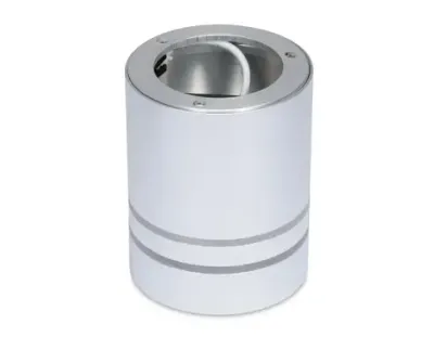 Накладной светодиодный точечный светильник TN241 SL/S серебро/песок LED 4200K 12W D80*100