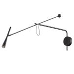 7030/5WL HIGHTECH ODL25 677 Настенный светильник металл/черный IP20 LED 1*5W 3000K 220V PIX