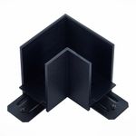 ST015.422.14.1 Соединитель угловой SKYLINE 220 ST-Luce черный, металл
