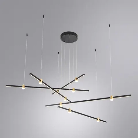 Подвесная люстра Arte Lamp ERRAI A2195SP-5BK, 1хLED