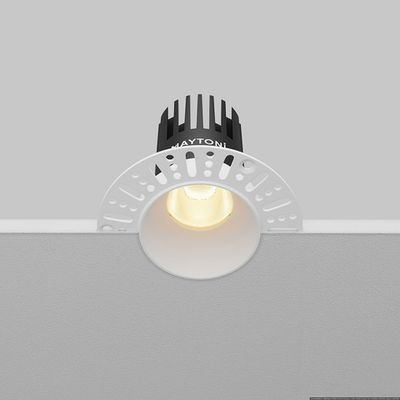 Встраиваемый светильник Dip 2700K 10Вт 50° 2,5 см, DL119-10W-2.7K-TRS-W. TM Maytoni