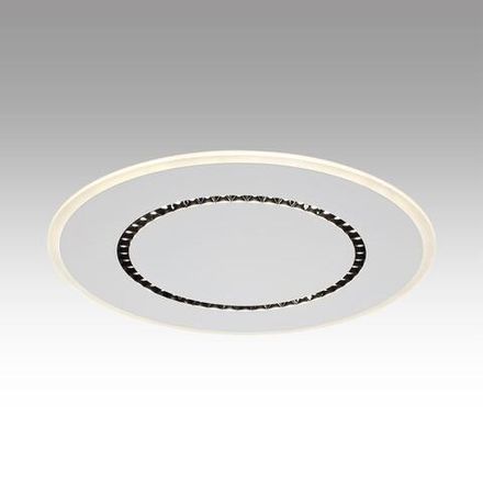7663/44L MITRA LED SN Светильник пластик/белый LED 44Вт 3000-4000-6000K D600 IP20 пульт ДУ COSMO