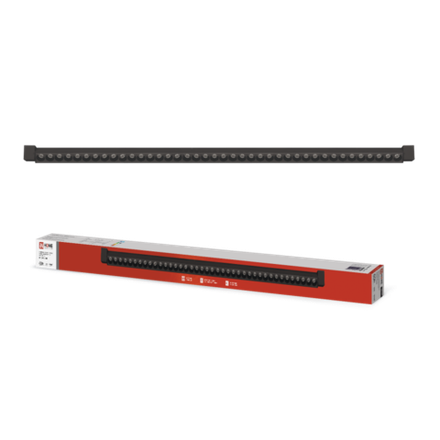 Светильник светодиодный трековый TOP-LINE LTR-02R-TL 60Вт 4000К IP40 6000лм 1135мм 24град. линейный поворотн. черн. IN HOME 4690612045917