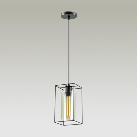 3728/1 SUSPENTIONI LN26 413 черный Подвес E27 1*60W 220V ELLIOT