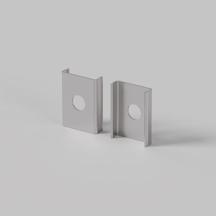 Комплект креплений (для профиля 08×09) 4 шт., ALM-0809-MT 642016. TM Maytoni