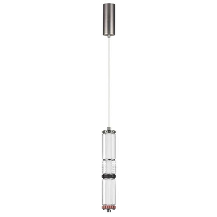 5456/12L L-VISION ODL_EX26 045 темный сатин.никель/терракот/черный Подвес LED 12W 4000K COLLIER