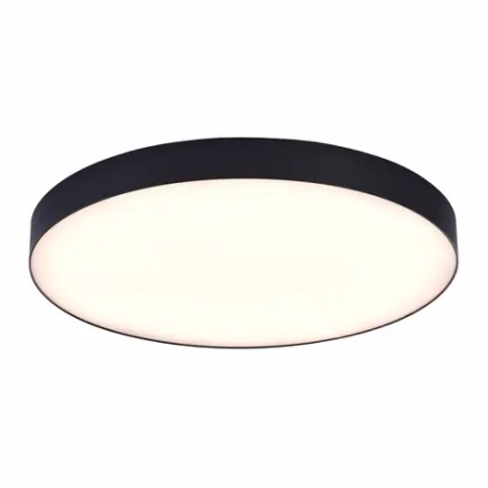 ST606.432.96 Светильник потолочный Черный LED 1*96W 3000K 8 640Lm Ra>85 120° IP20 D600xH55 185-265V