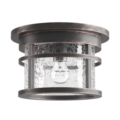4044/1C NATURE ODL18 699 коричневый/патина Уличный потолочный светильник IP44 E27 60W 220V VIRTA