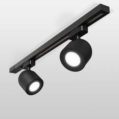 Basic System Трековый светильник GU10 Ogma черный MRL 1005