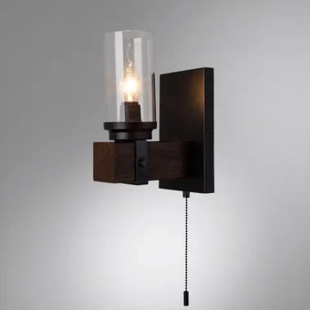 Бра Arte Lamp DALIM A7014AP-1BK, 1хE14