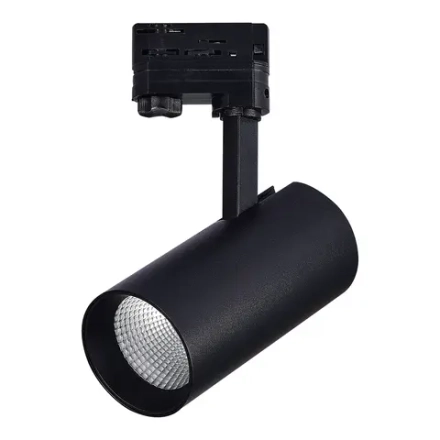 ST661.436.30 Св-к трек. Черный LED 1*30W 3000K 2 400Lm Ra>90 38° IP20 L170xW80xH245 165-265V