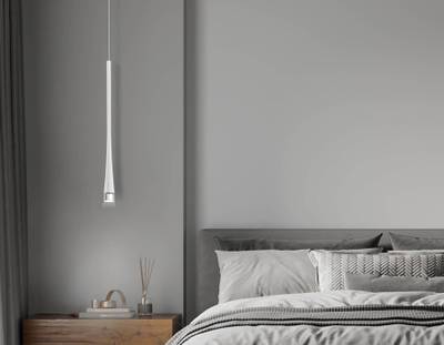 Светильник светодиодный трековый для шинопровода Magnetic Ultra Slim GV1636 WH белый IP20 6W 4200K 48V 38° D36*1500