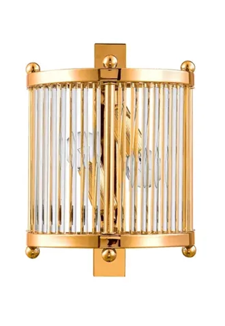 Бра Crystal Lux TADEO AP2 GOLD/TRANSPARENTE 3031/402