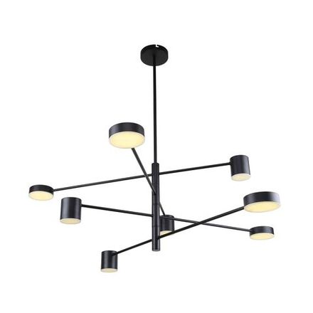 Потолочная люстра Ducan 3094-8P, 4*LED*5W + 4*LED*7W, 1952LM, 4000K. ТМ F-Promo