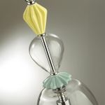 4893/1B CLASSIC ODL_EX22 197 хром/раноцветн./керамика/стекло Подвес E14 1*40W 4893/1B BIZET