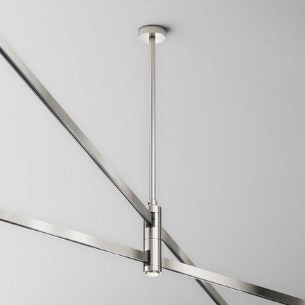 Крепление потолочное Medium двойное 300мм Flarity платина, TRA158C-D1-PT. TM Maytoni