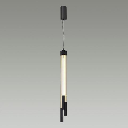 4393/30L HIGHTECH ODL24 143 металл/черный/акрил Подвесной светильник IP20 LED 30W 1400Лм 3000K 220V ANTA
