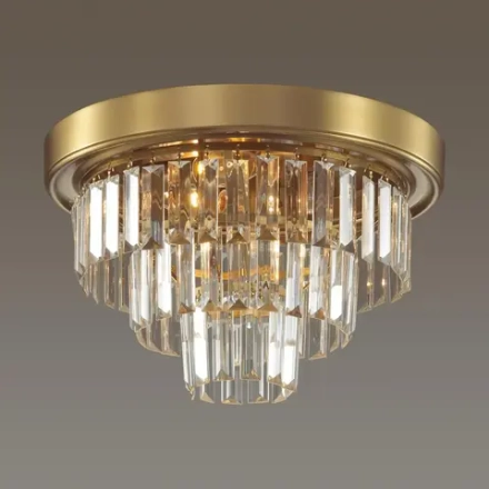 5257/4C CLASSI LN26 119 латунь Люстра потолочная E14 4*40W 220V ZAHA