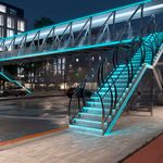 Лента герметичная MOONLIGHT-SIDE-A140-12x17mm 24V Blue (8 W/m, IP67, 5m, wire x2) (Arlight, Вывод боковой, 3 года)