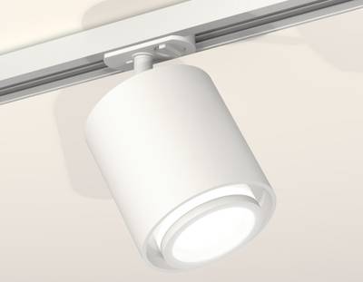 Комплект трекового светильника с акрилом XT7722001 SWH/FR белый песок/белый матовый MR16 GU5.3 (A2536, C7722, N7120)